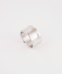 ワイドカーブステンレスリング