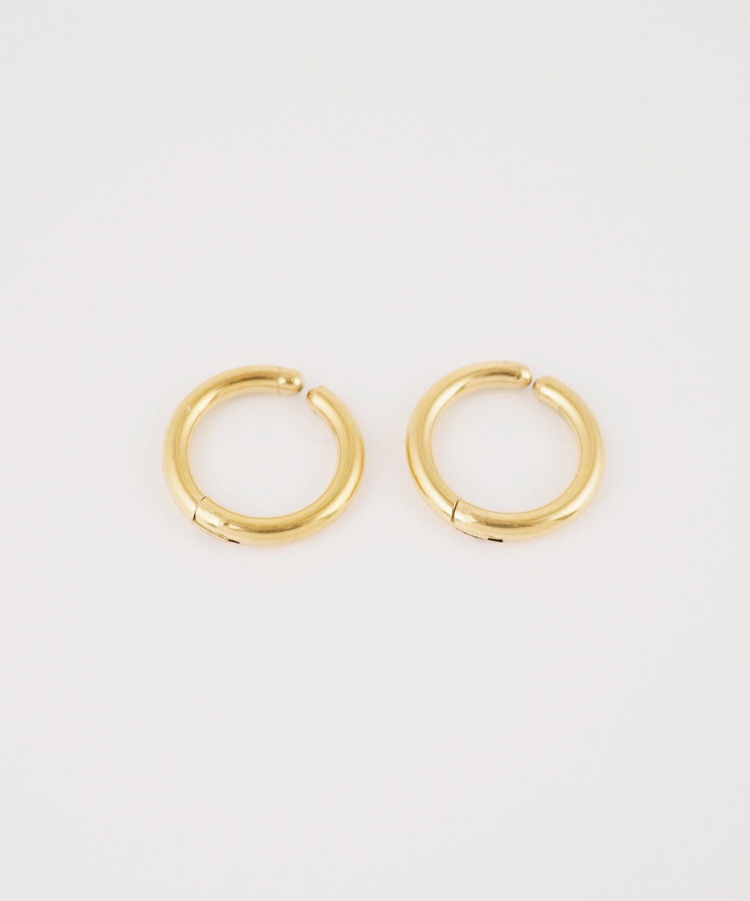 フープワンタッチステンレスイヤリング