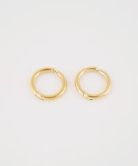 フープワンタッチステンレスイヤリング