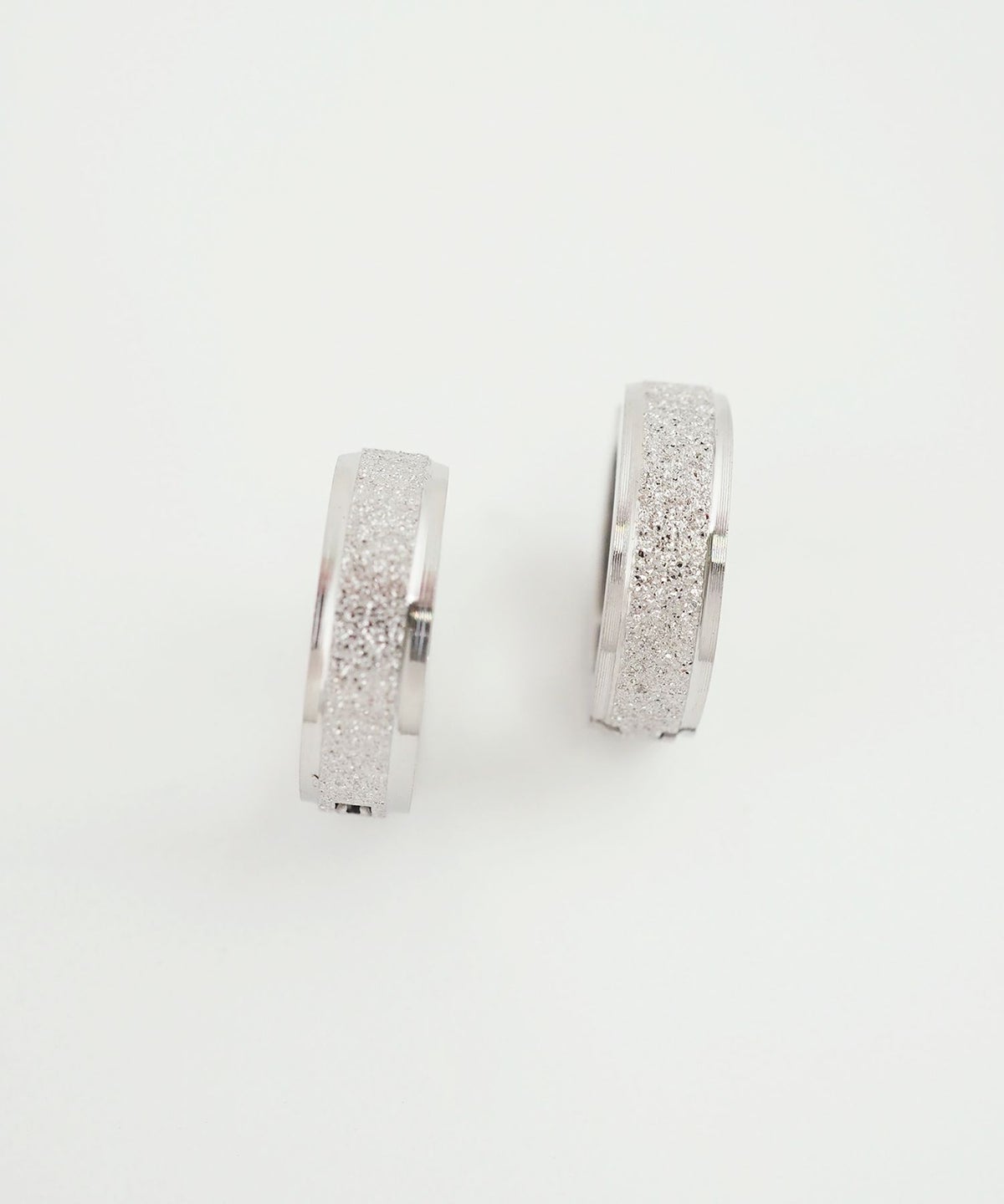 グリッターワンタッチステンレスイヤリング