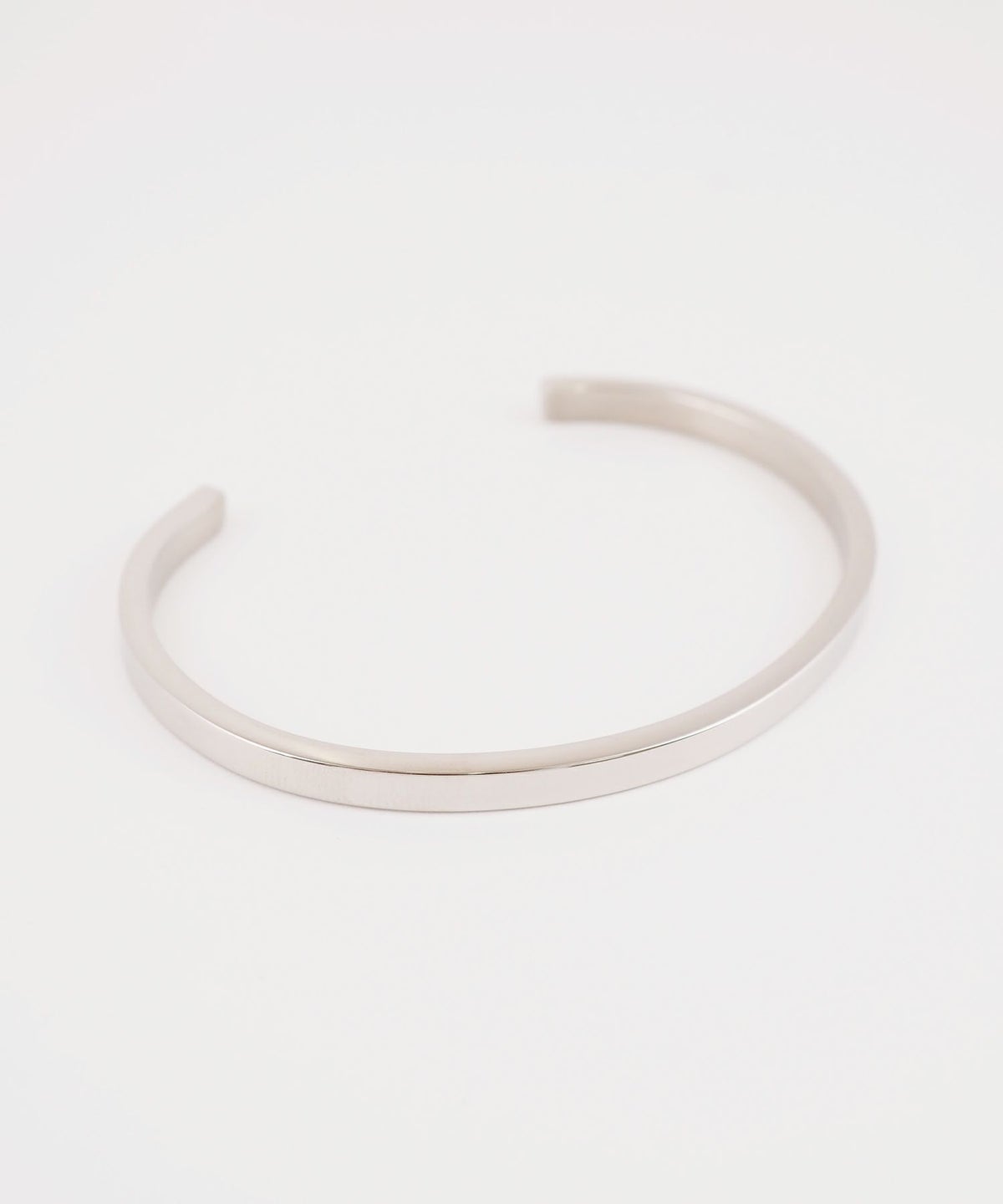 平打ちステンレスブレスレット