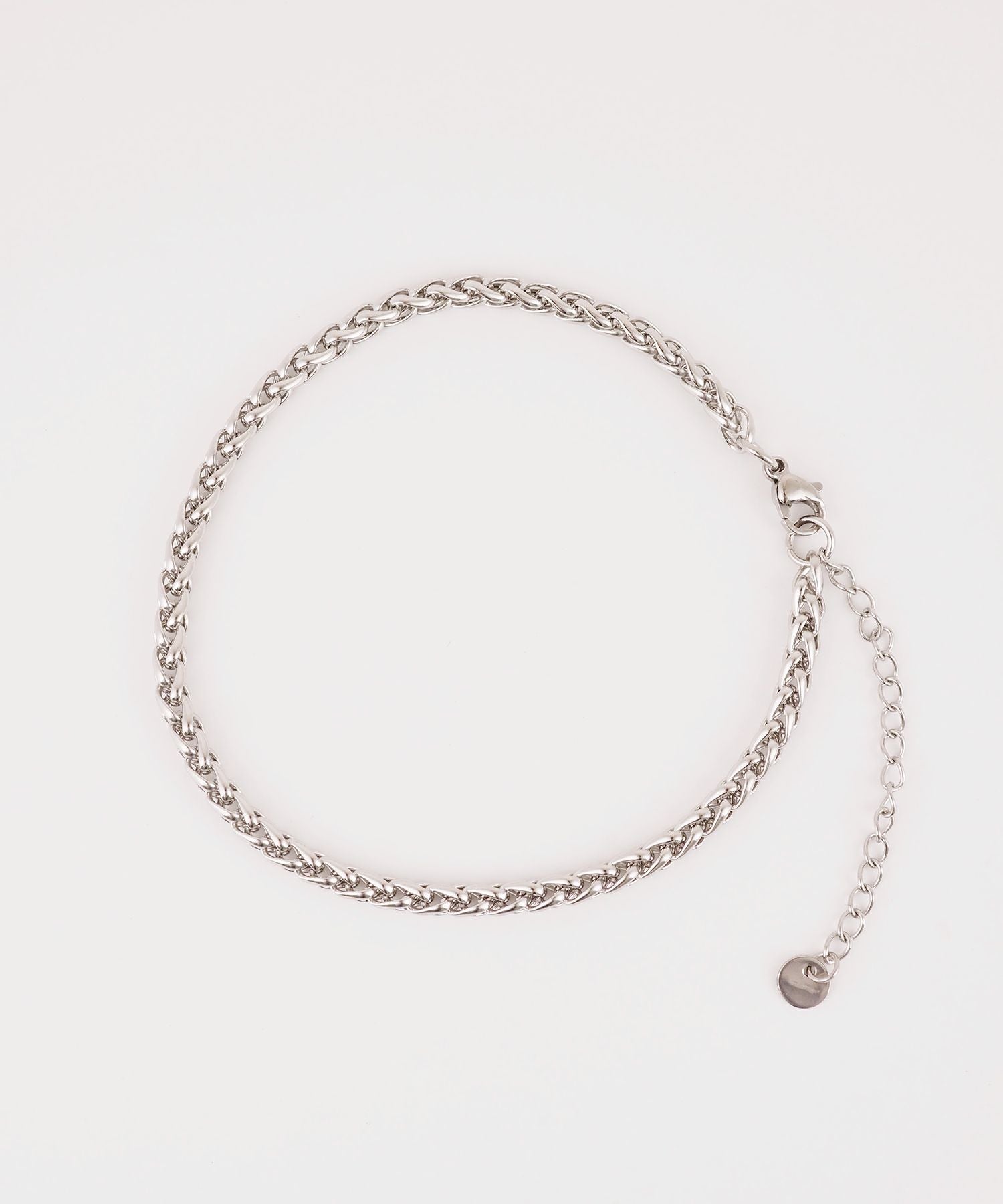 スクリューチェーンステンレスアンクレット