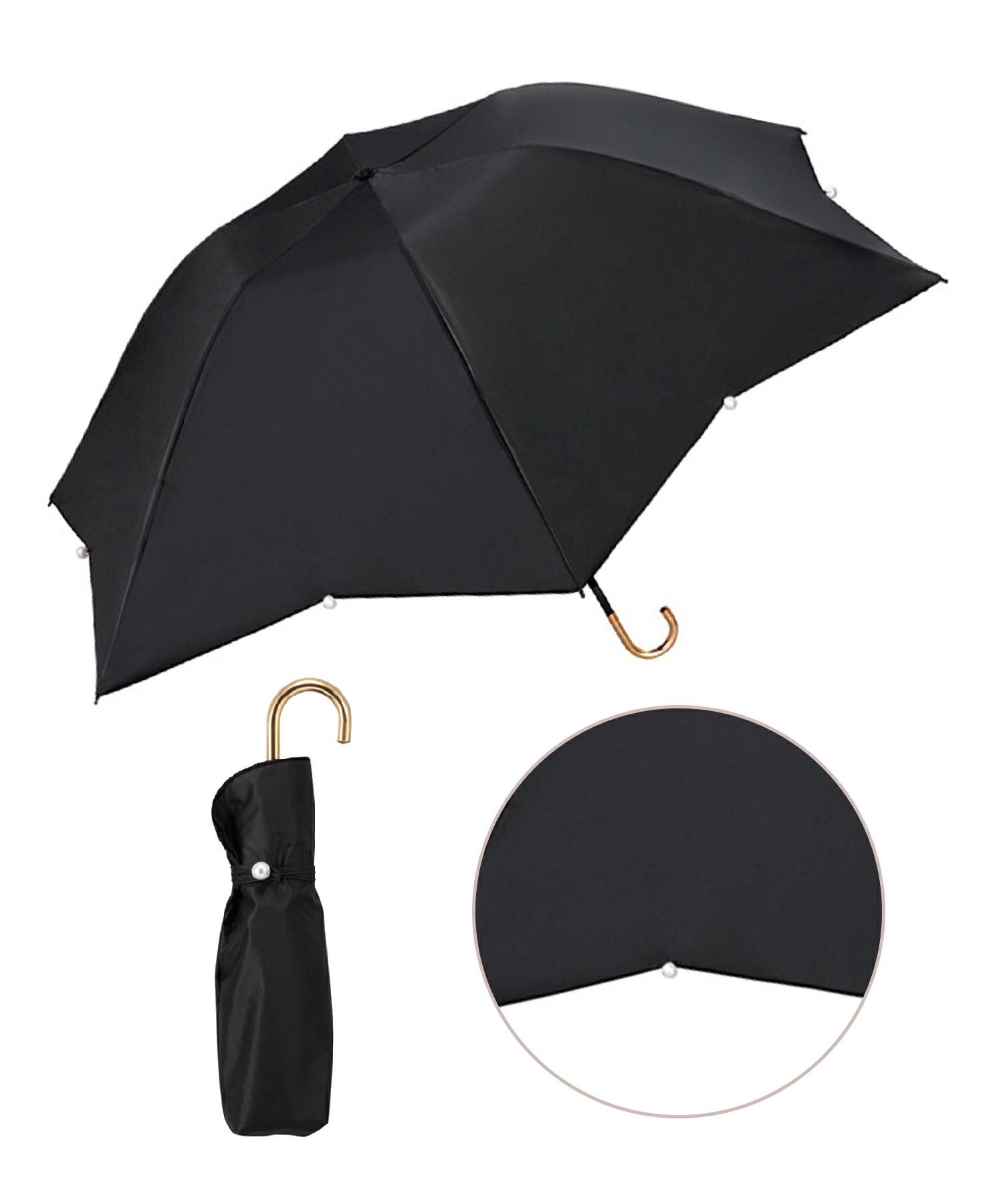 遮光ドームパラソル パール mini