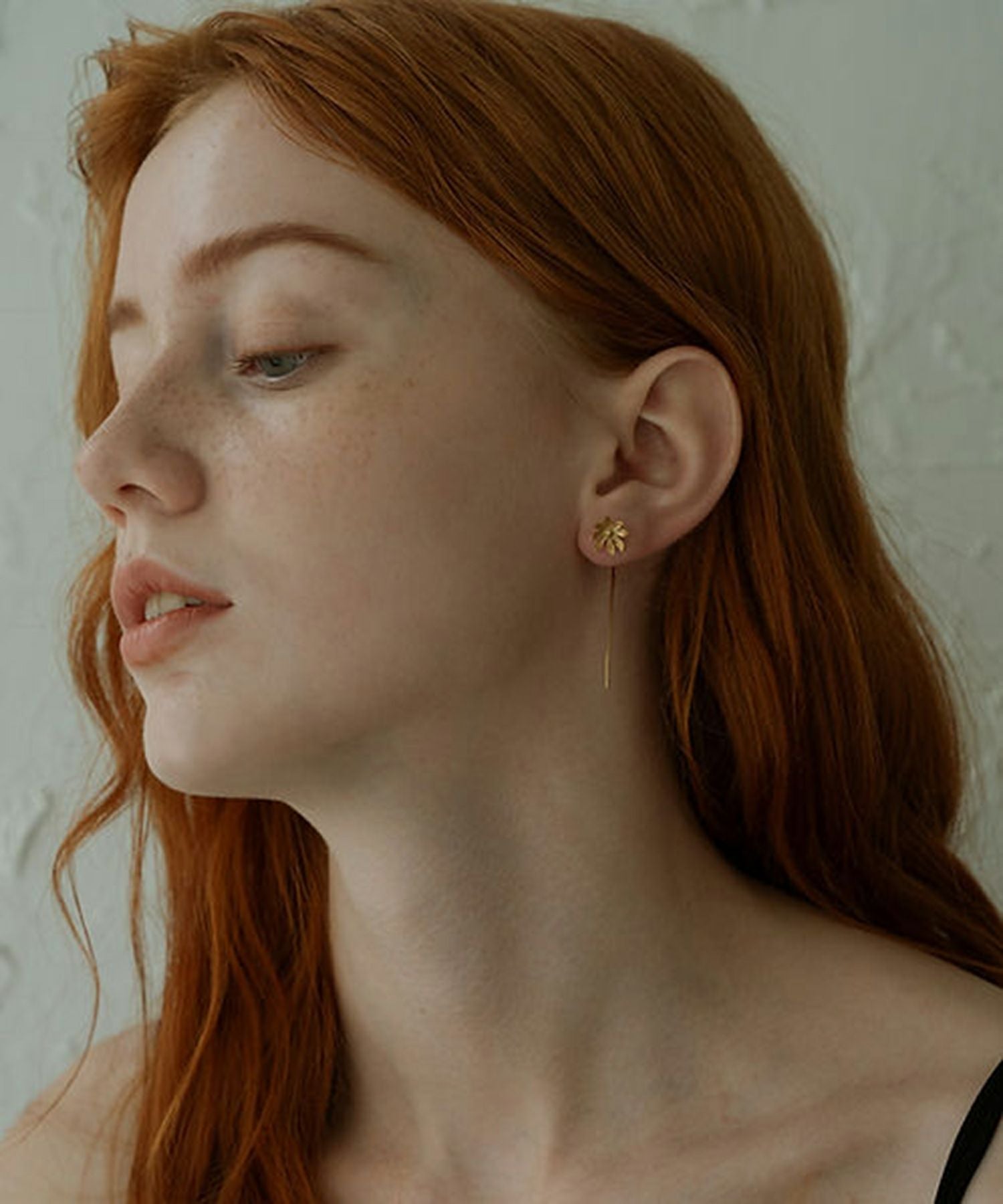 メタルフラワーフックサージカルステンレスピアス