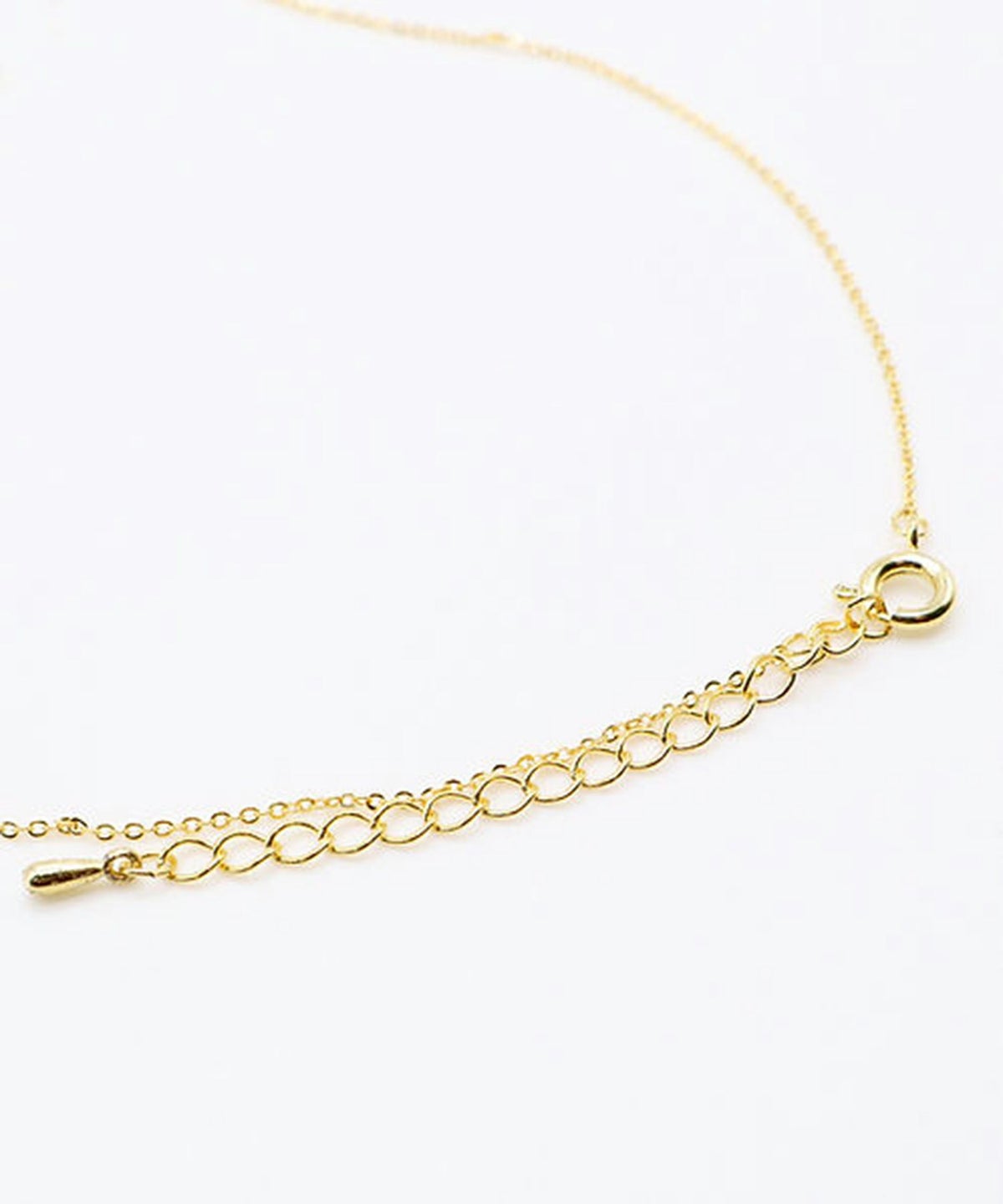 メタルフラワーネックレス1