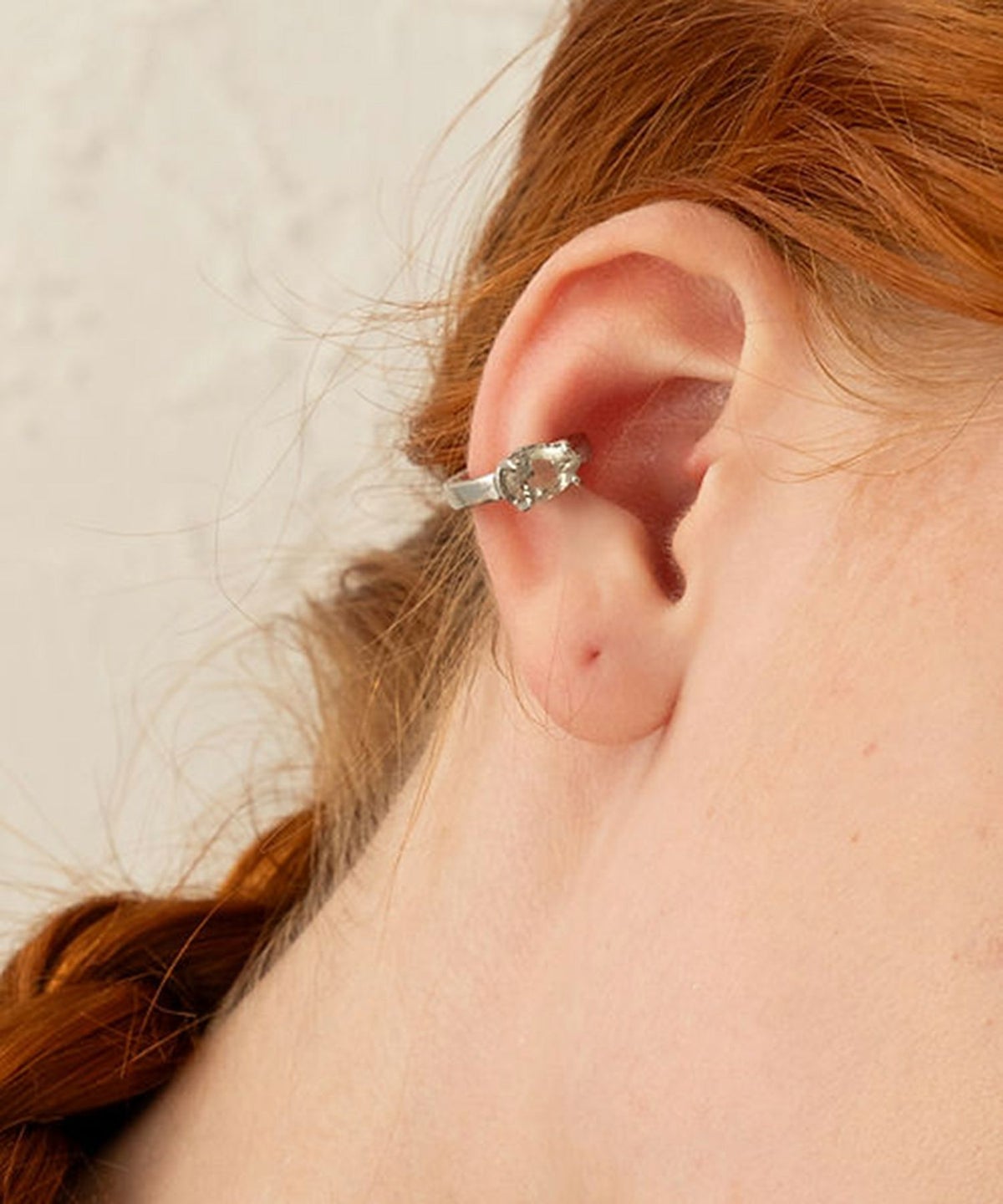 ナチュラルストーンイヤーカフ