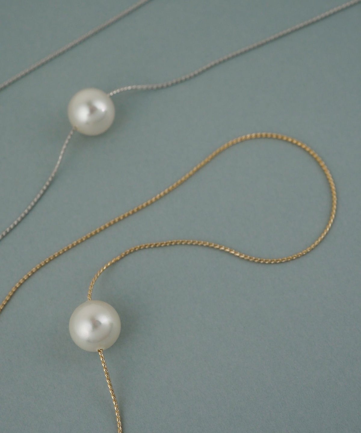 磨き貝パールトップネックレス【JUNO PREMIUM】