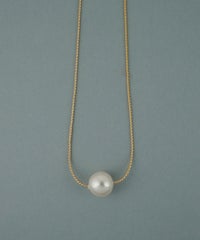 磨き貝パールトップネックレス【JUNO PREMIUM】