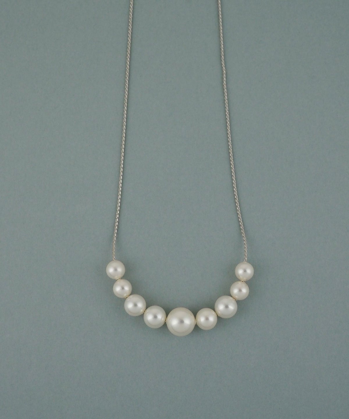 磨き貝パールフロントロングネックレス【JUNO PREMIUM】