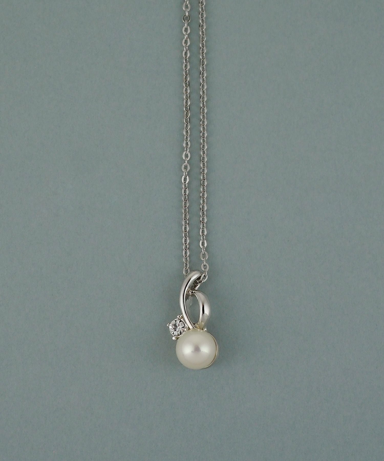 磨き貝パールヒネリビジューネックレス【JUNO PREMIUM】