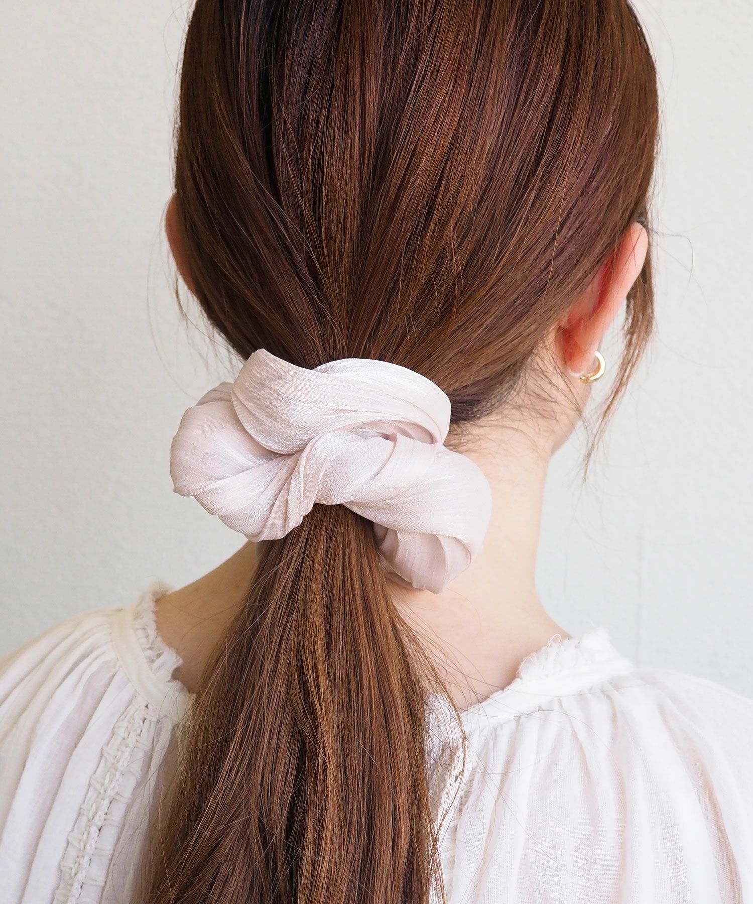 ウェーブシフォンシュシュ