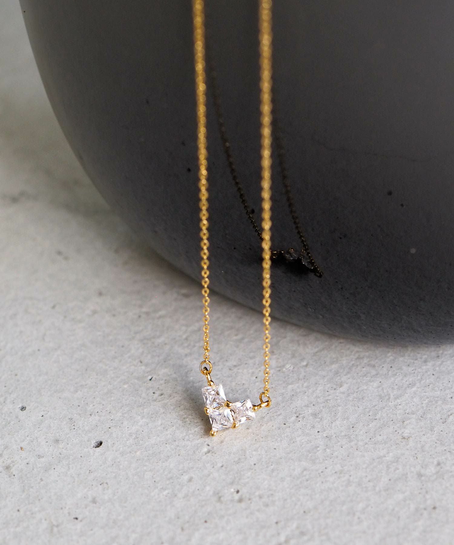 ストーンハートプチペンダント【MUK】