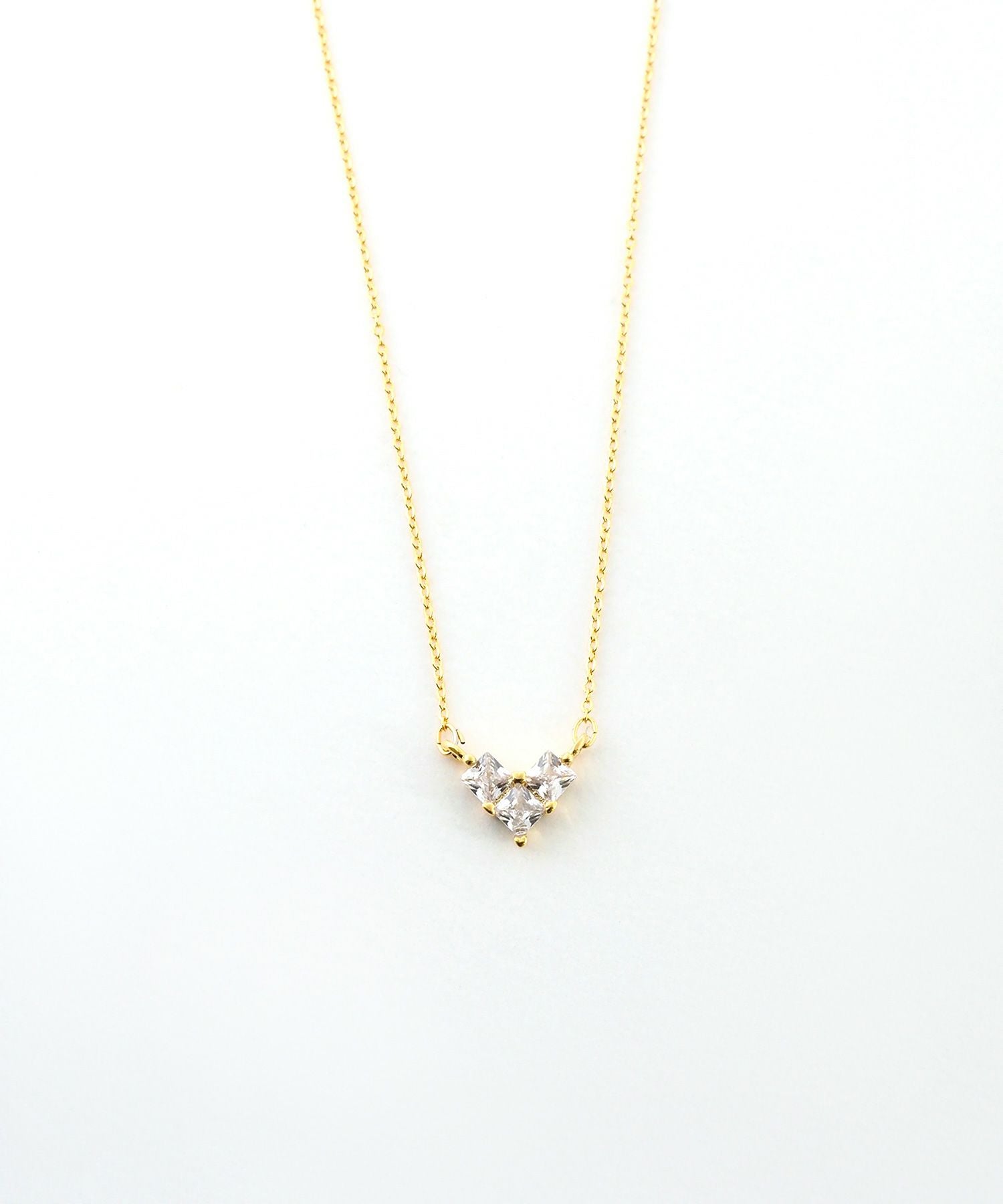 ストーンハートプチペンダント【MUK】