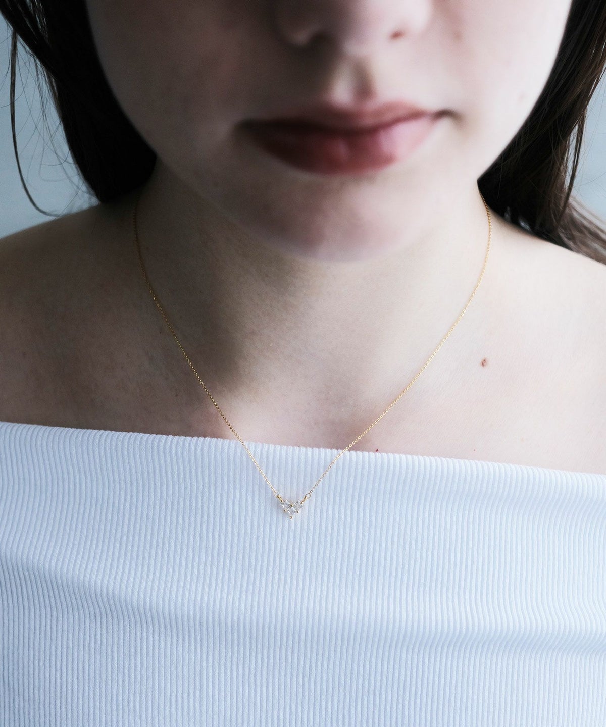 ストーンハートプチペンダント【MUK】