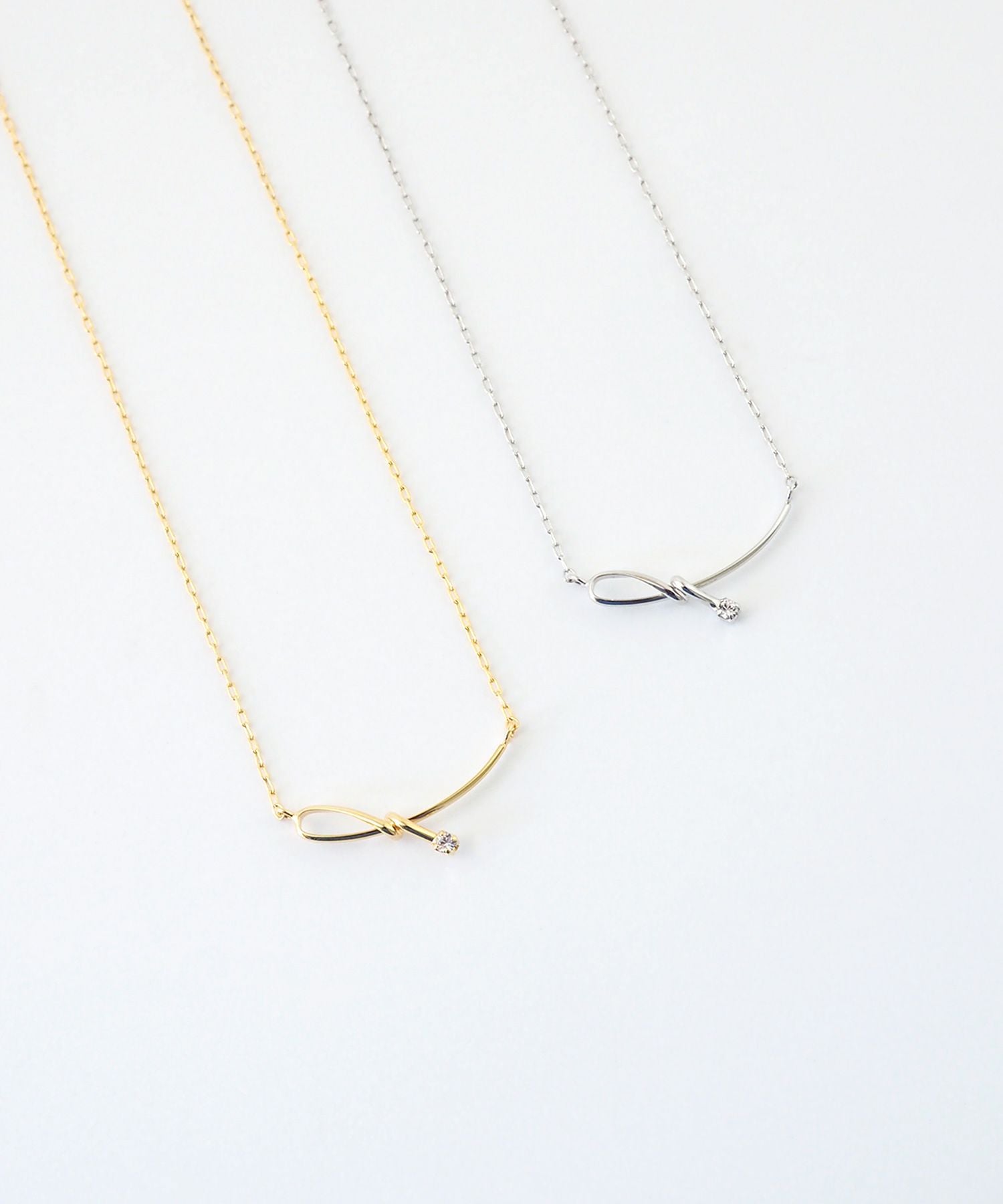 ノットラインプチペンダント【MUK】