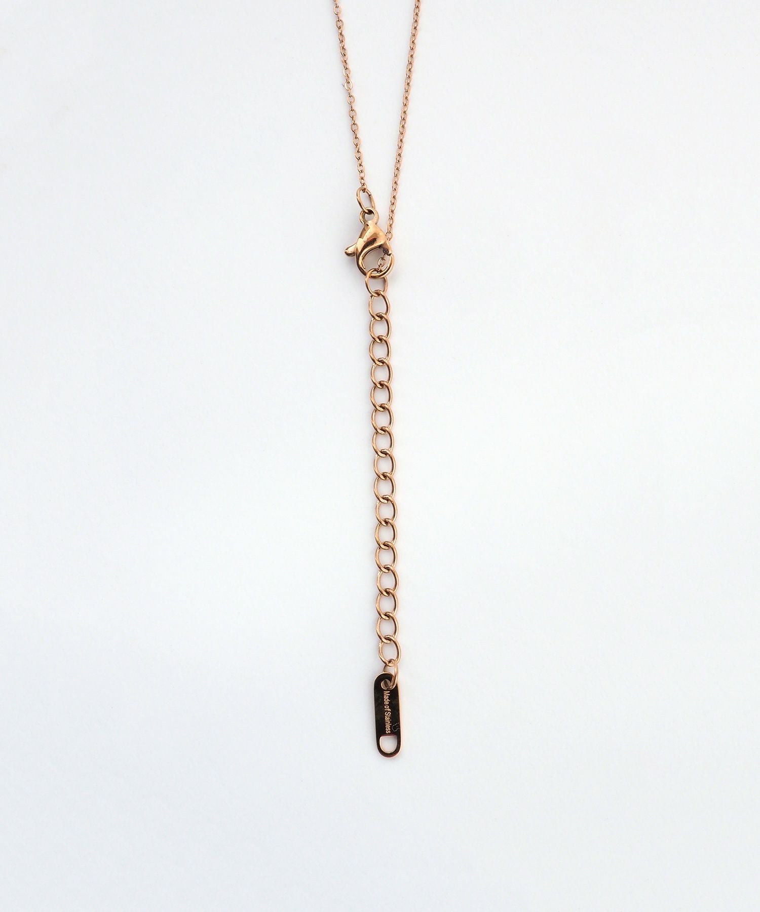 メタルドロップステンレスネックレス