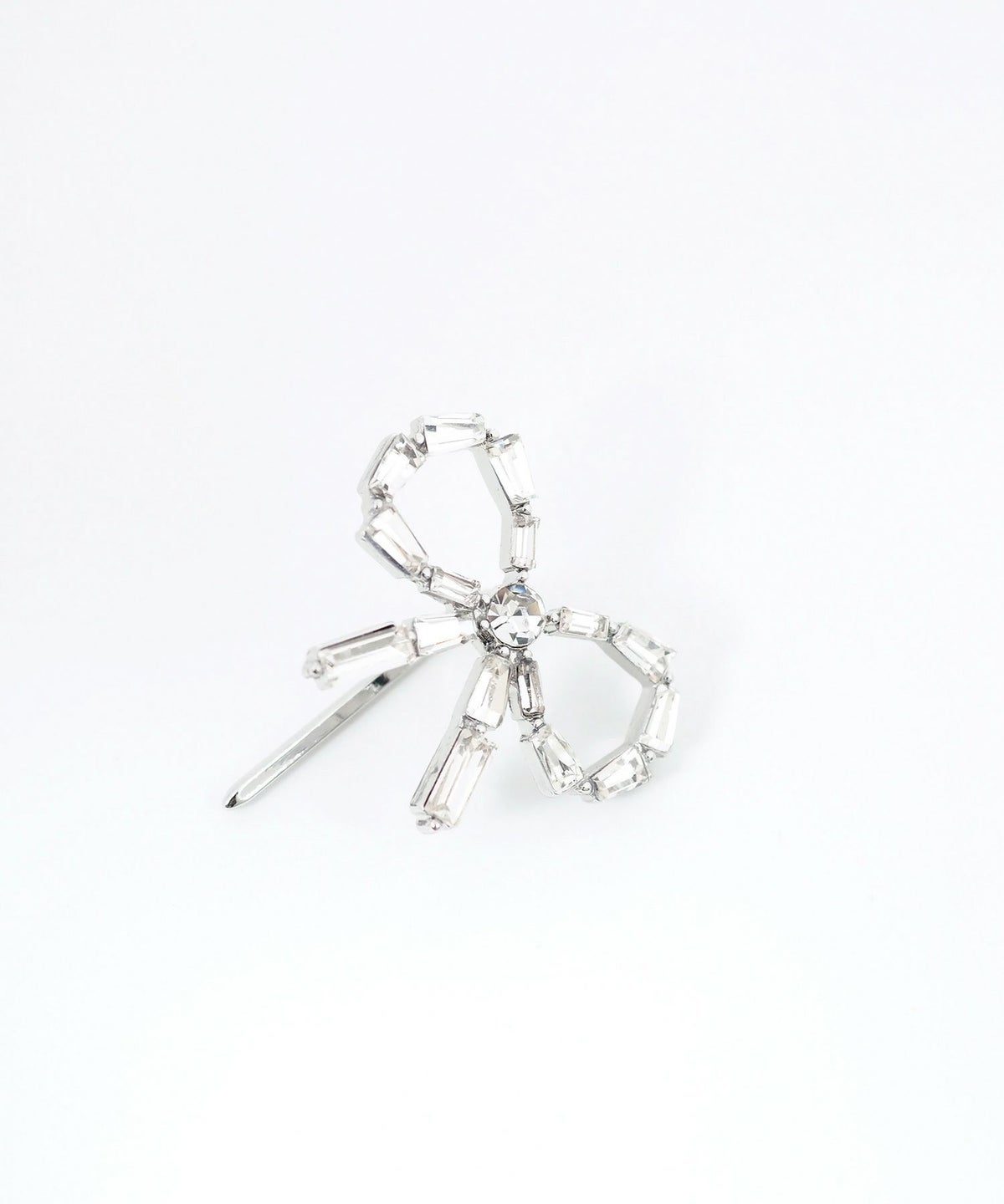 ビジューリボンポニーフック