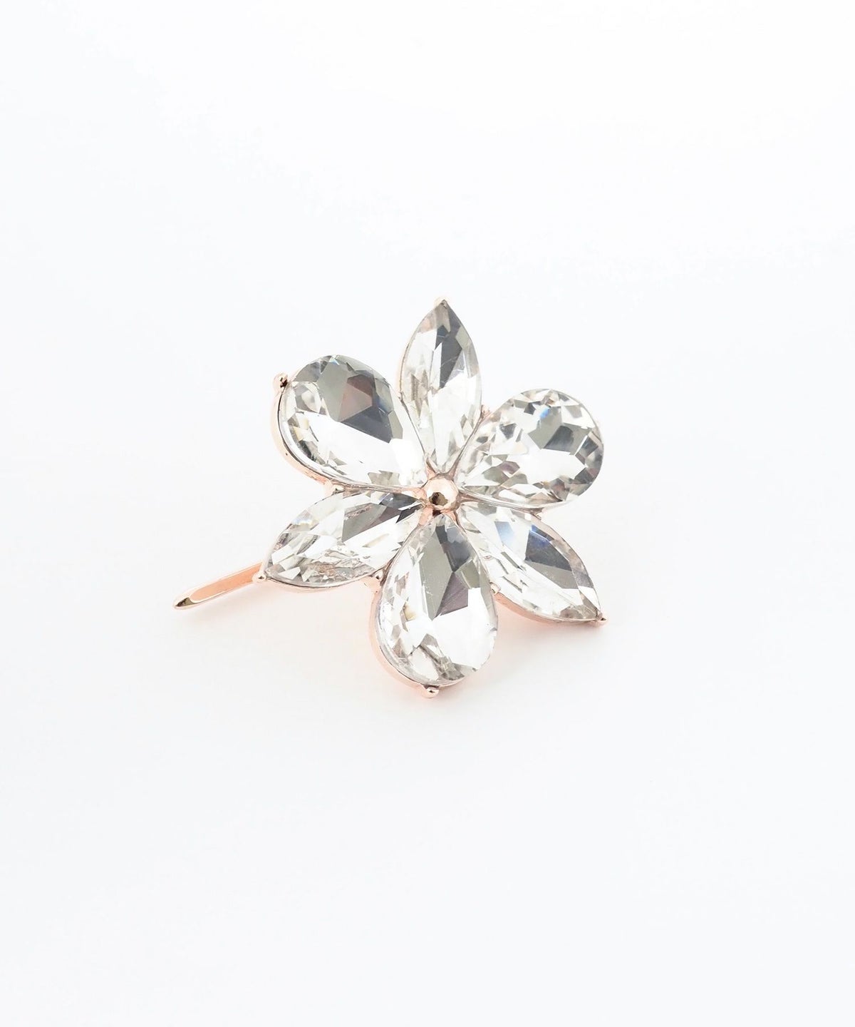 ビジューフラワーポニーフック