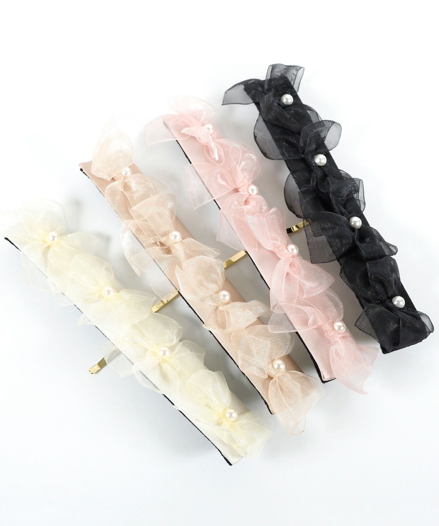 シアーリボンフック付きシュフィー