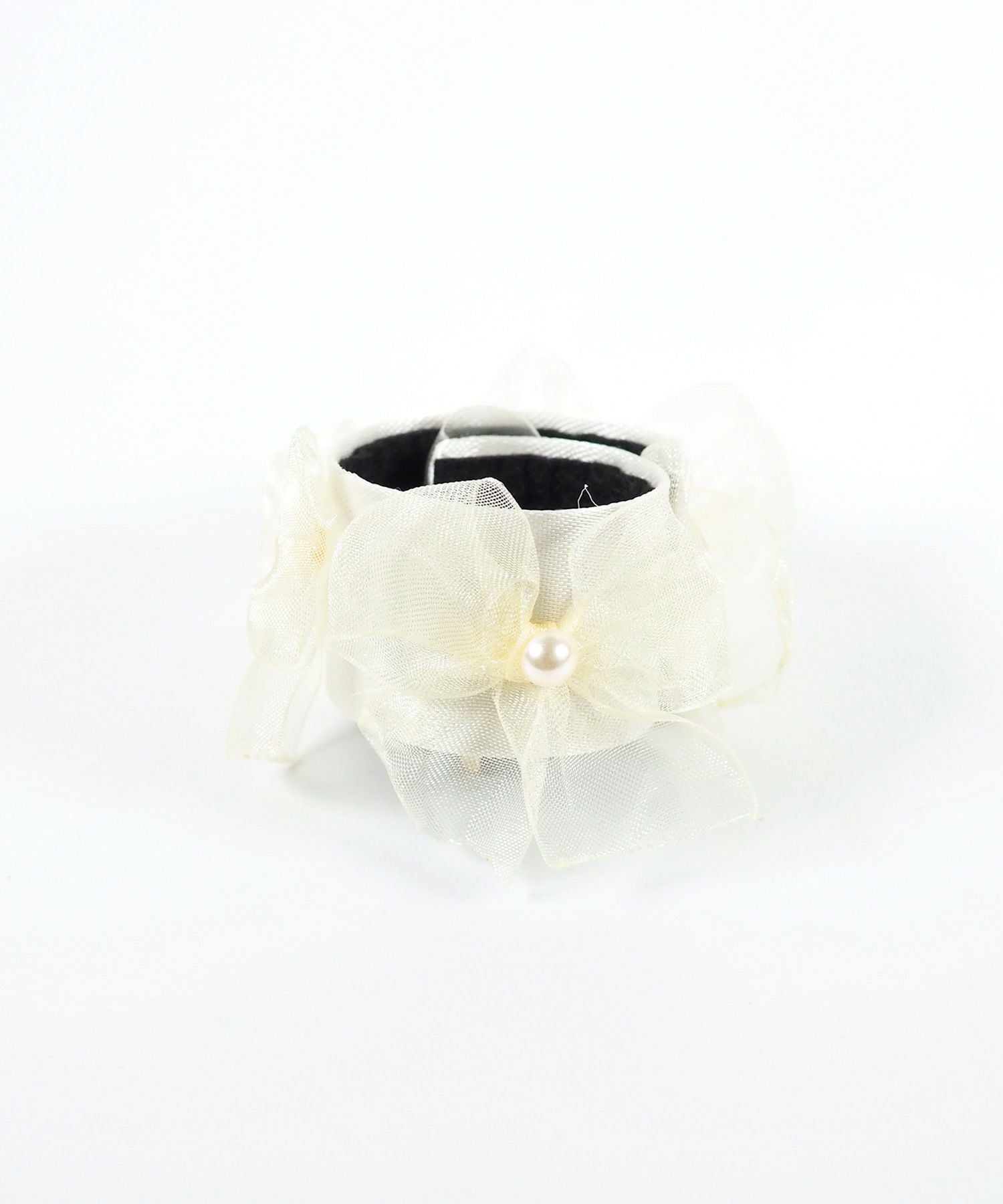 シアーリボンフック付きシュフィー