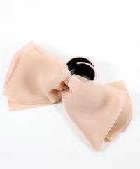 シフォンボリュームリボンフック付きシュフィー