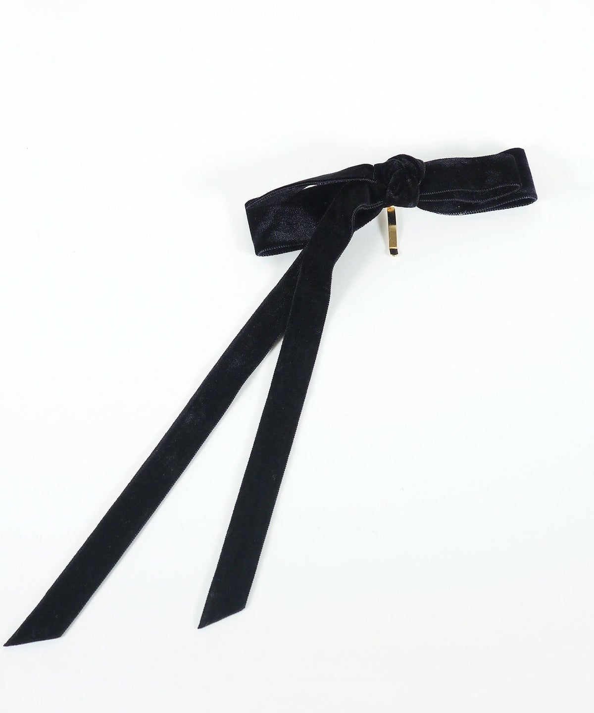 アシメロングリボンポニーフック