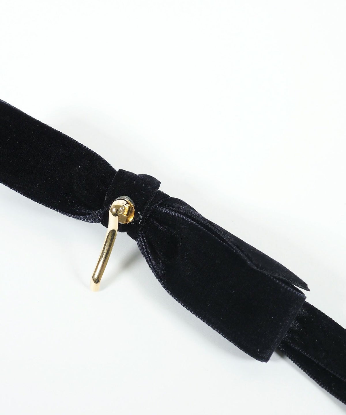 アシメロングリボンポニーフック