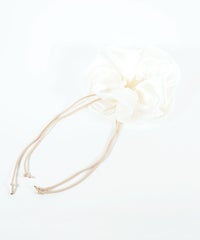 オーガンジードローコードシュシュ