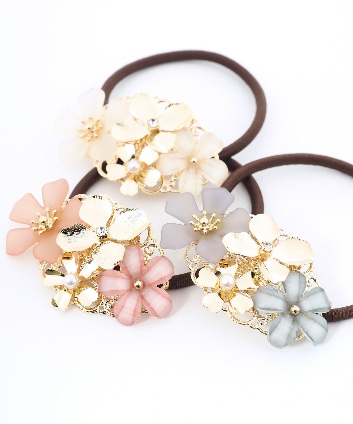 メタルフラワーブーケポニー