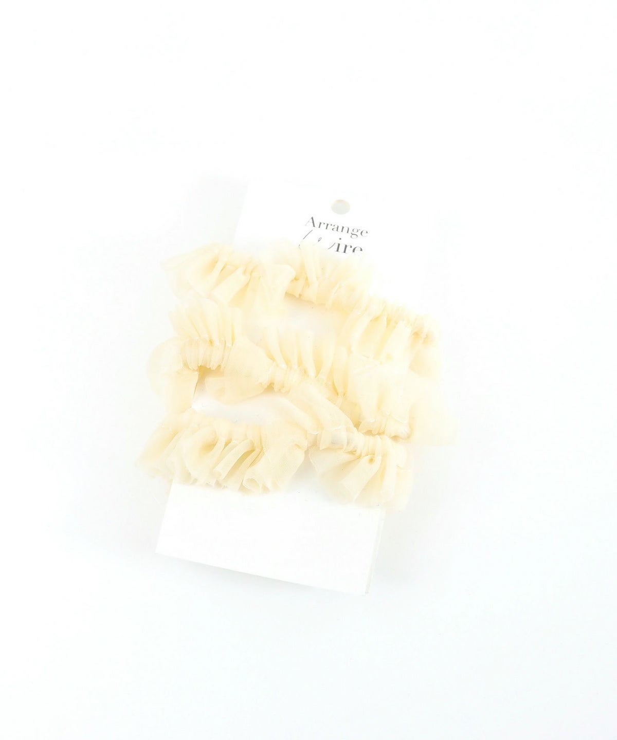 チュールワイヤーポニー