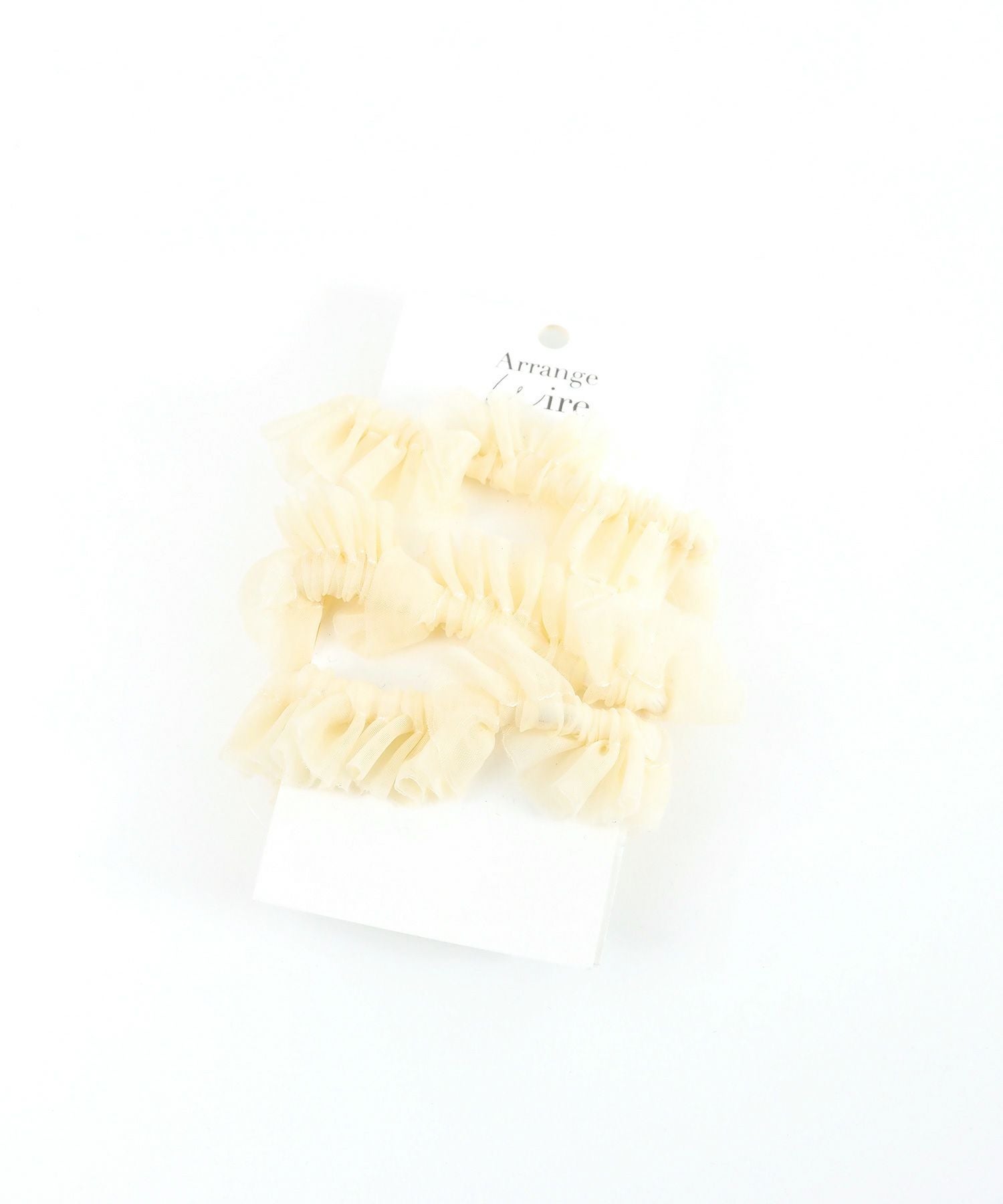 チュールワイヤーポニー