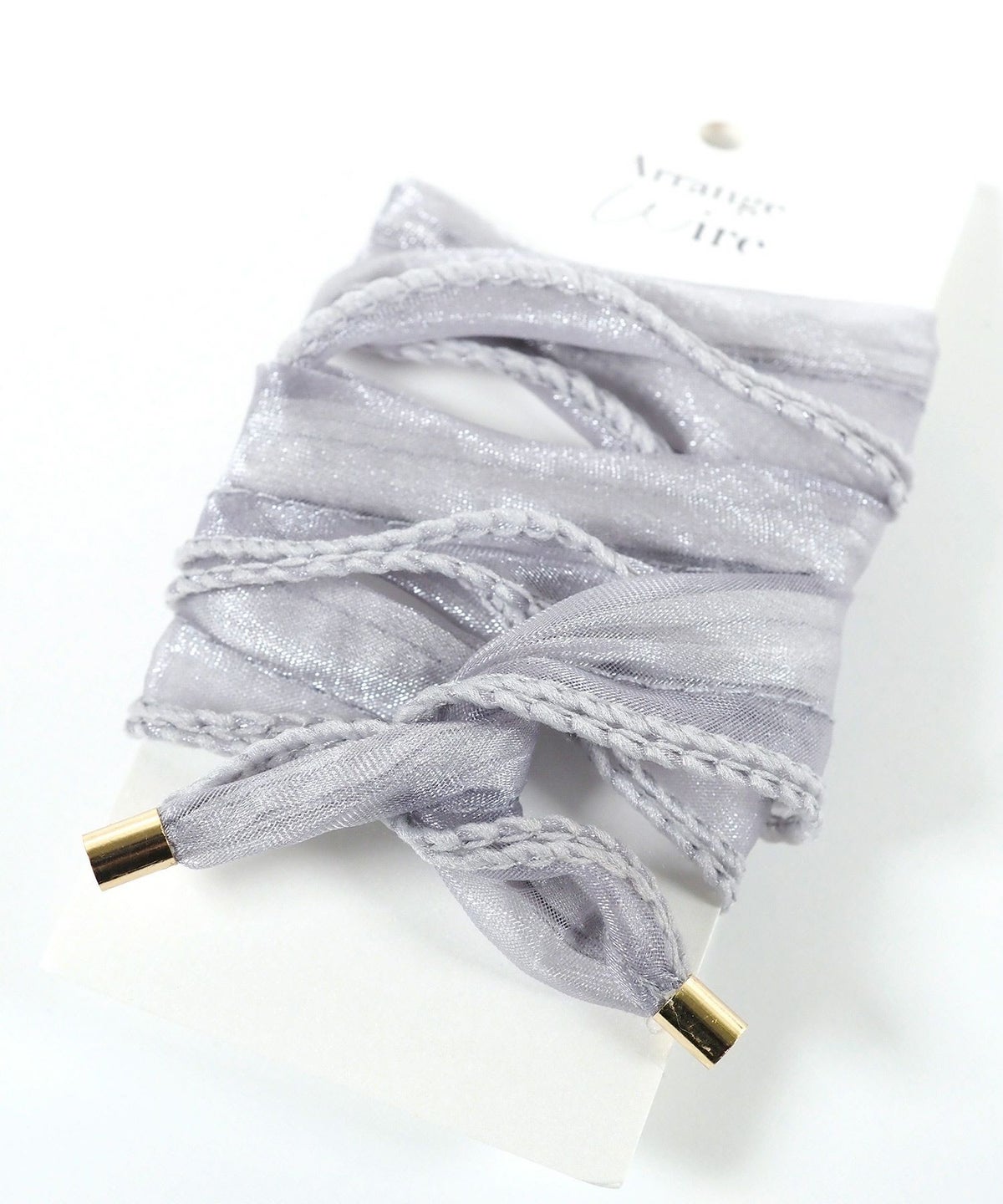 オーガンジーワイヤーポニー