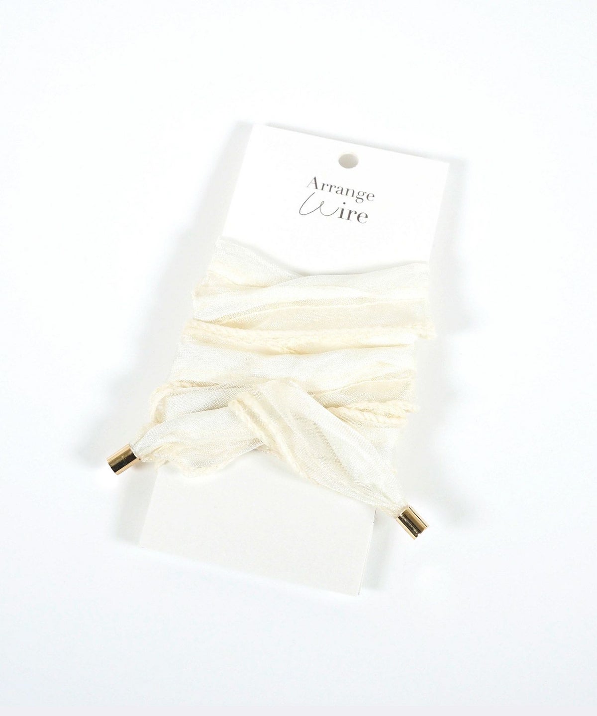 オーガンジーワイヤーポニー