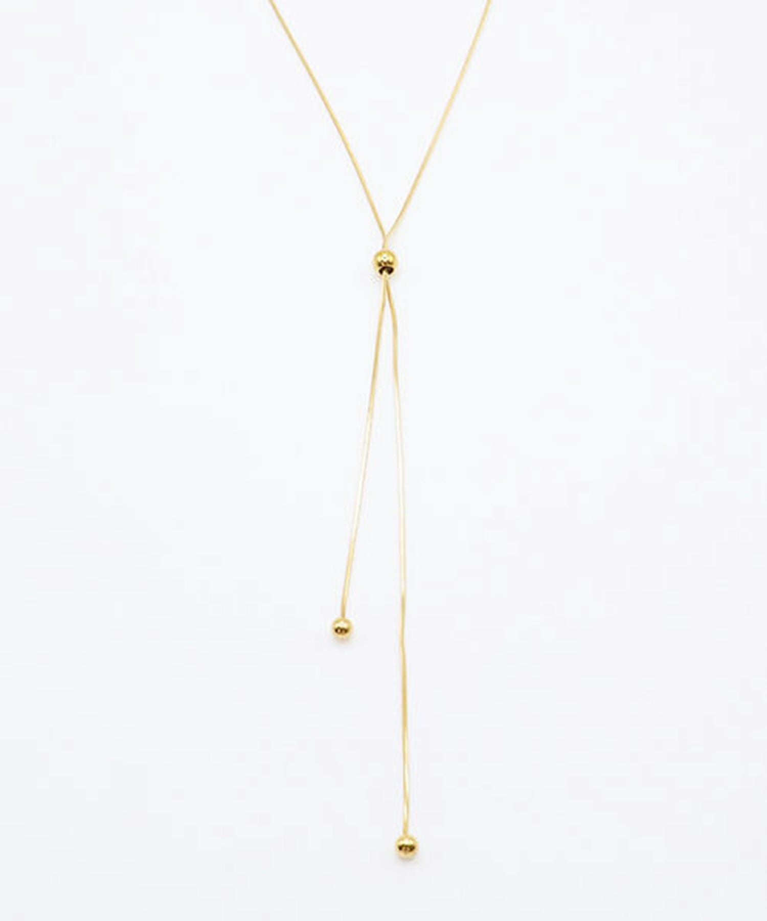 ループタイサージカルステンレスネックレス