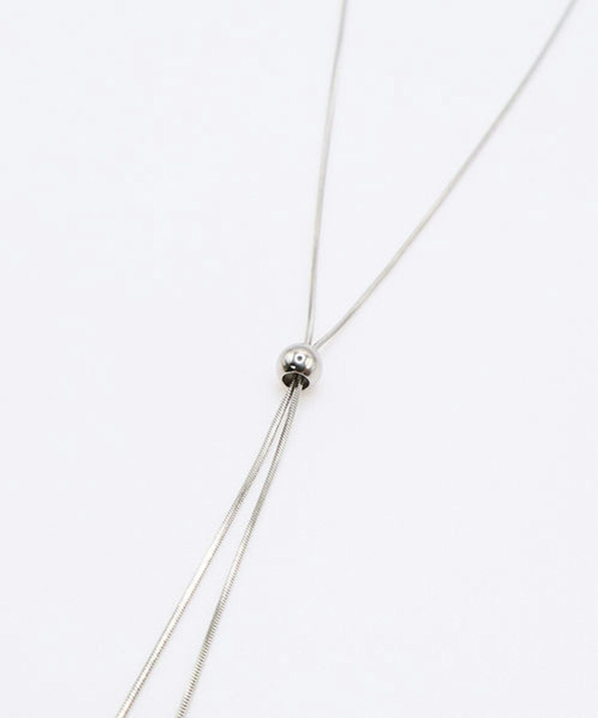 ループタイサージカルステンレスネックレス