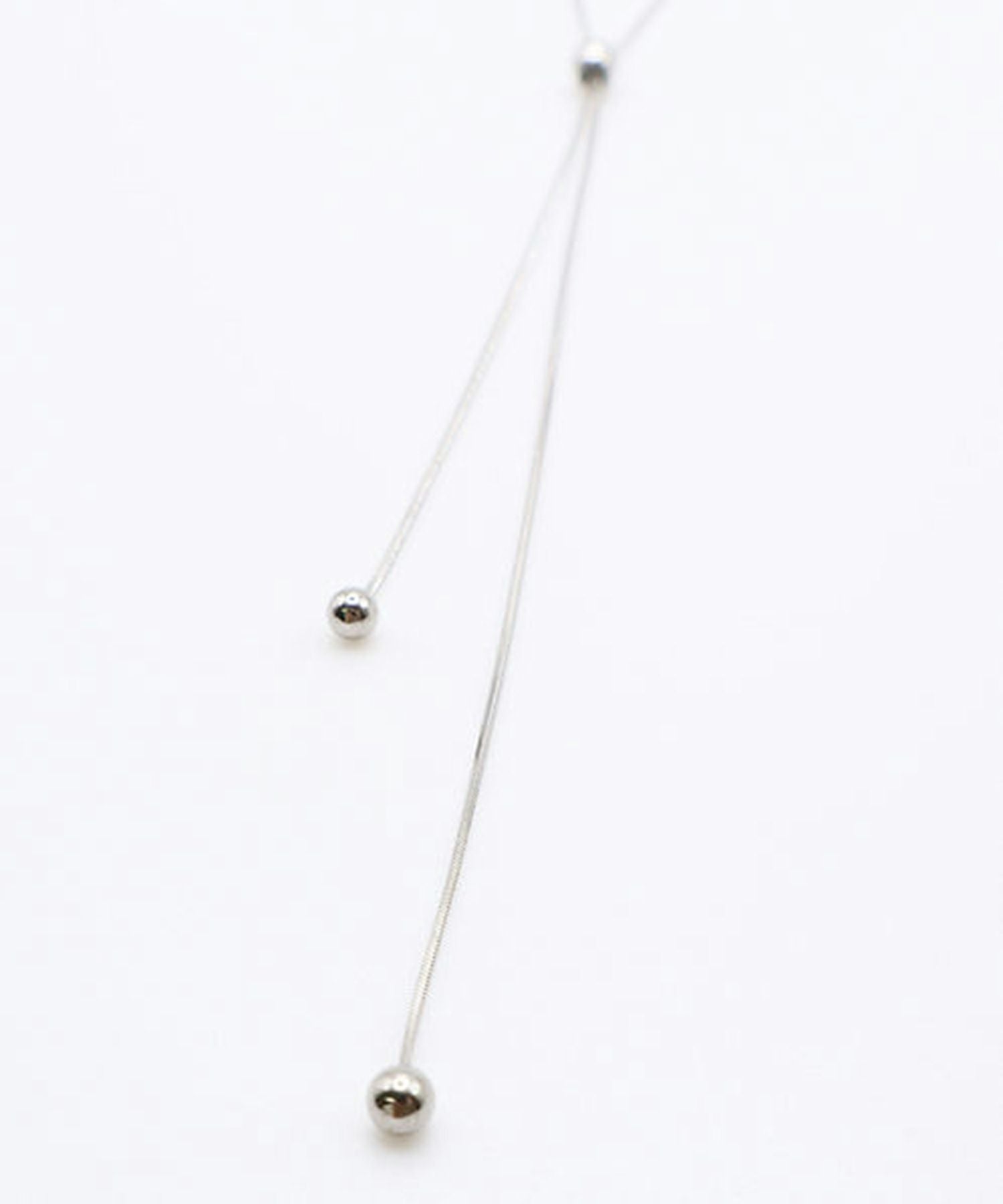 ループタイサージカルステンレスネックレス