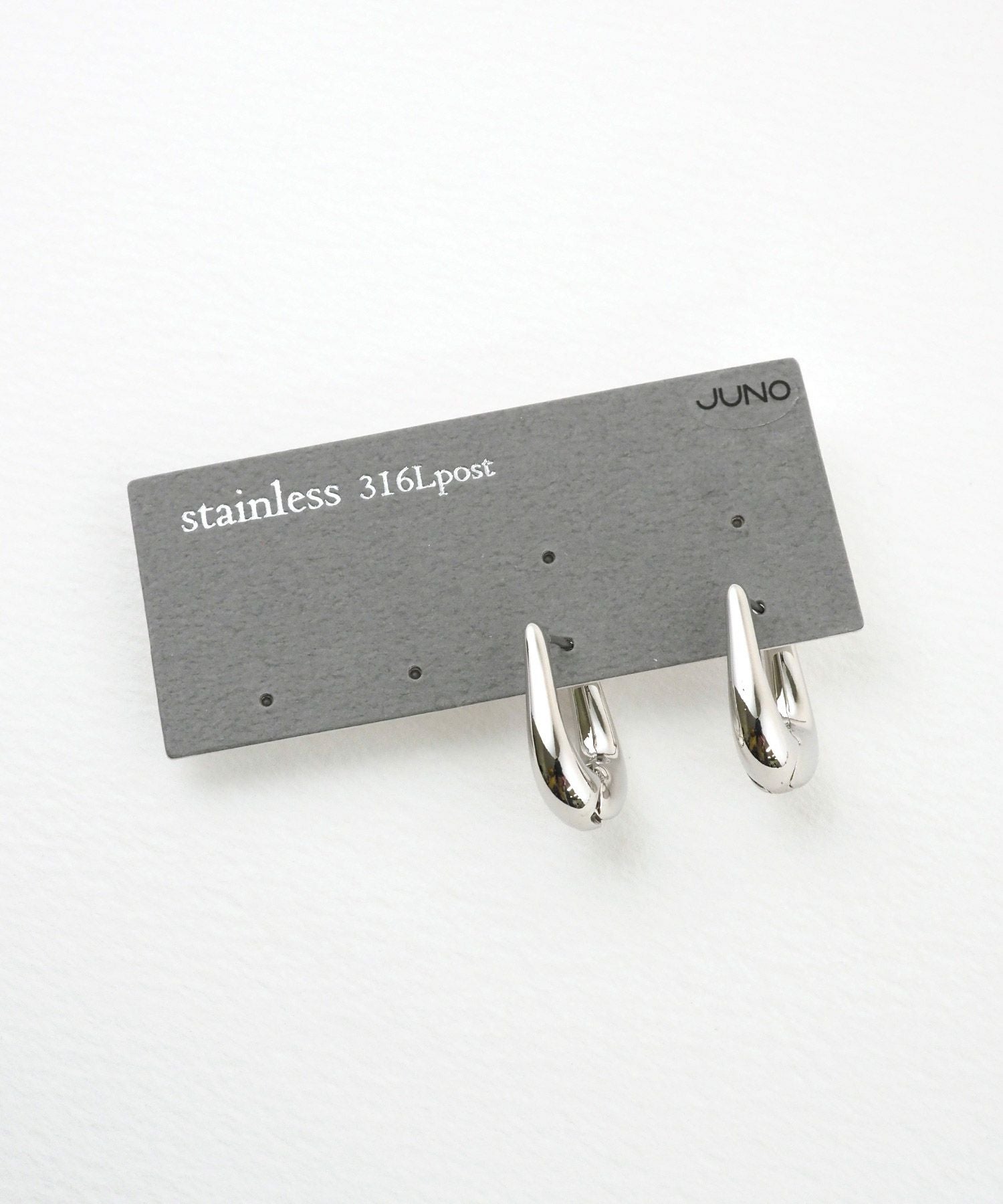 Uラインステンレスポストピアス