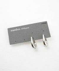 Uラインステンレスポストピアス