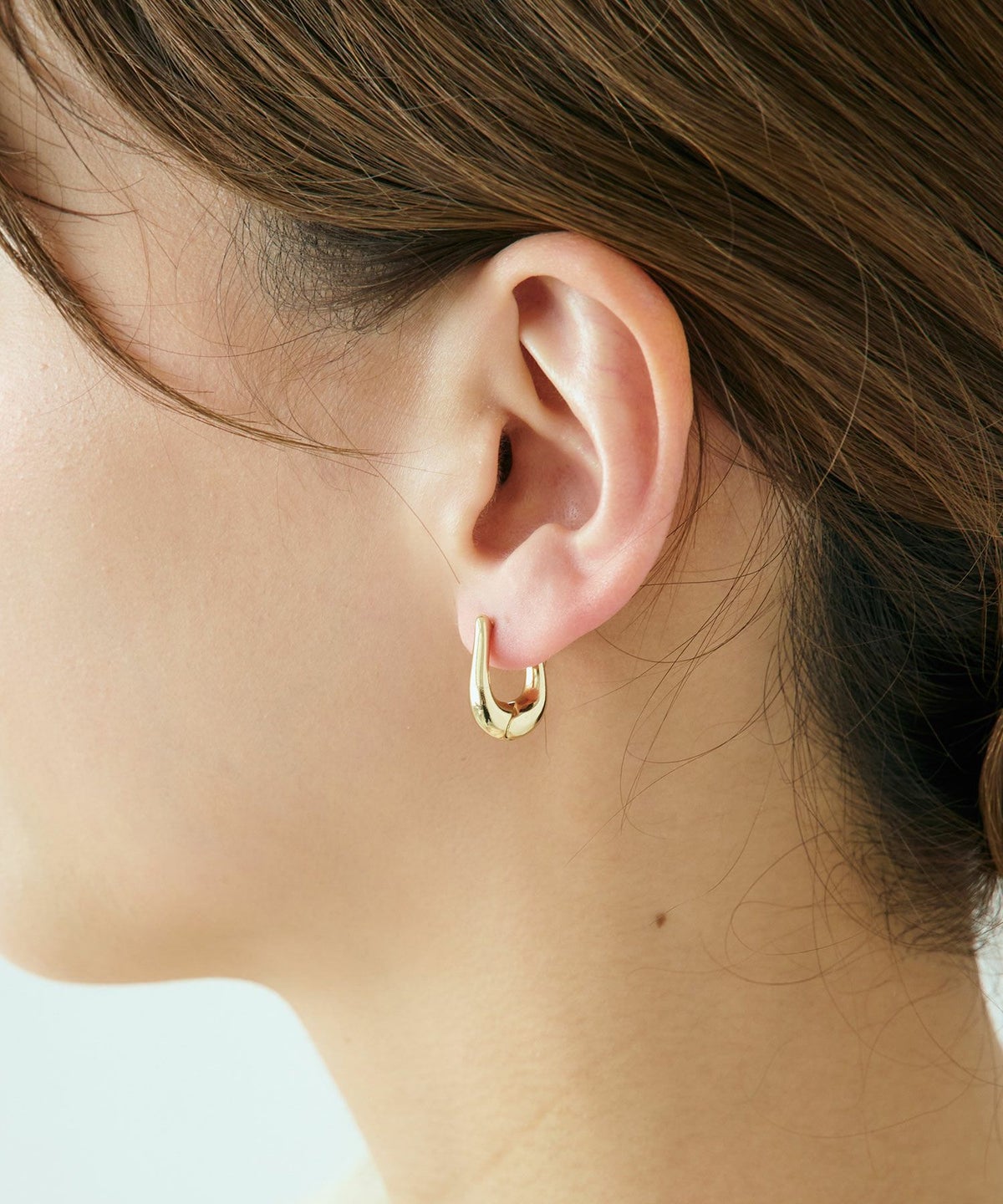 Uラインステンレスポストピアス