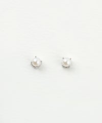 一粒パールマグネットイヤリング
