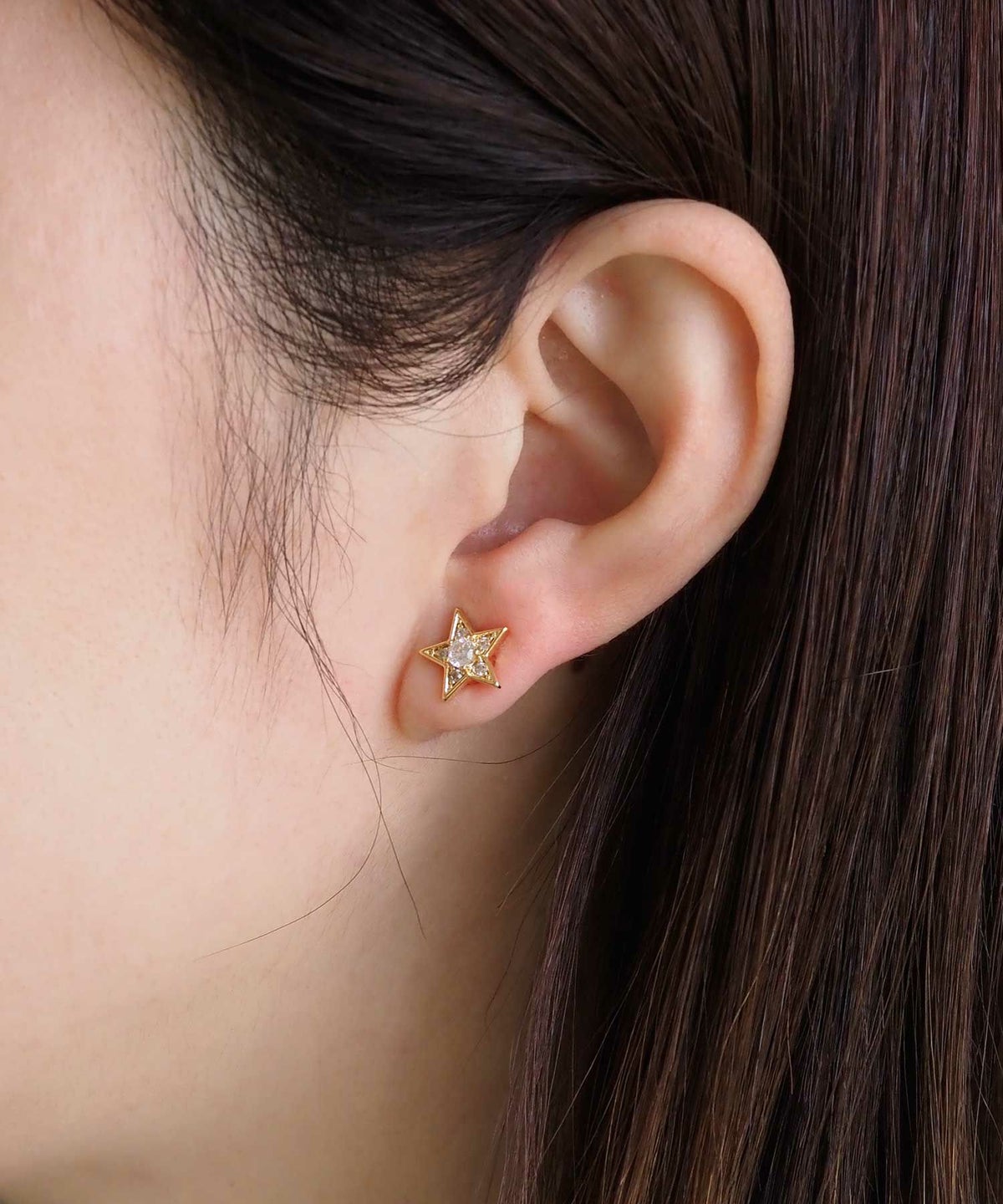 キュービックスターマグネットイヤリング