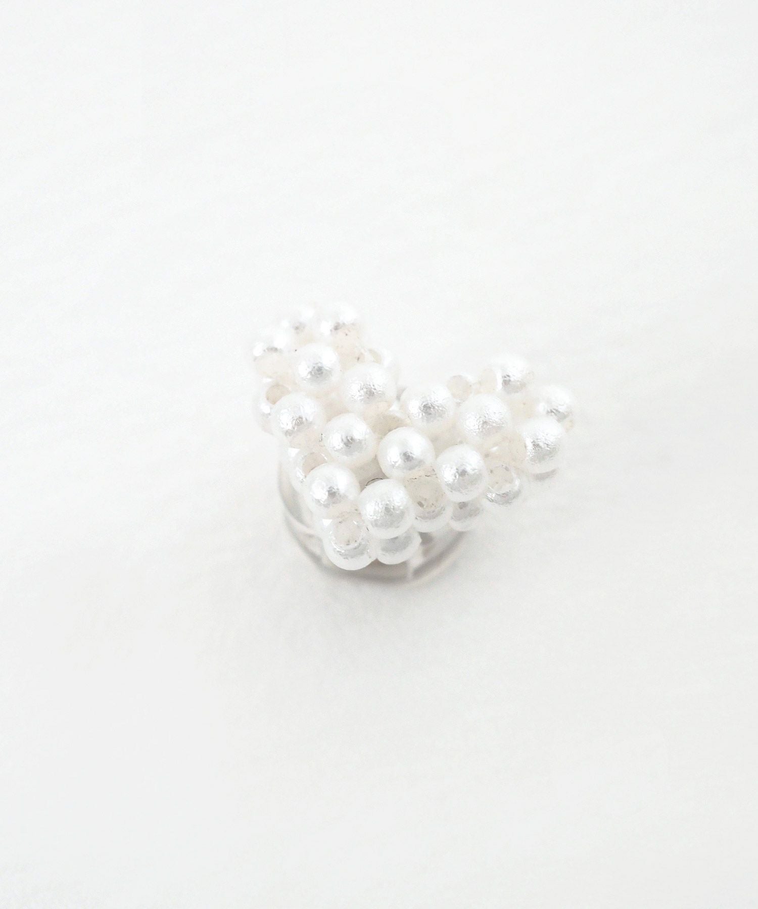 パールデザインマグネットイヤリング