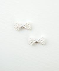 パールデザインマグネットイヤリング