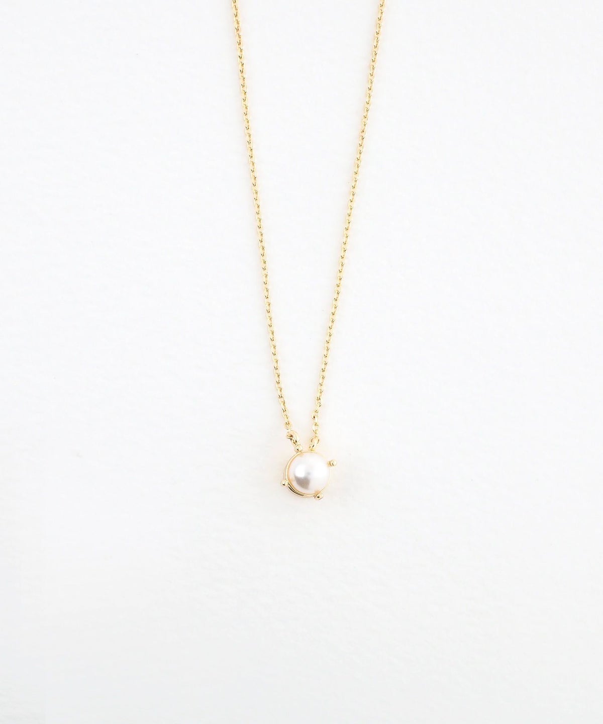 一粒パールマグネットネックレス