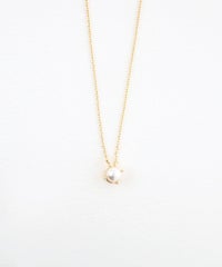 一粒パールマグネットネックレス