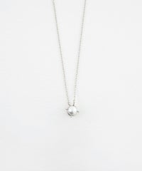 一粒パールマグネットネックレス