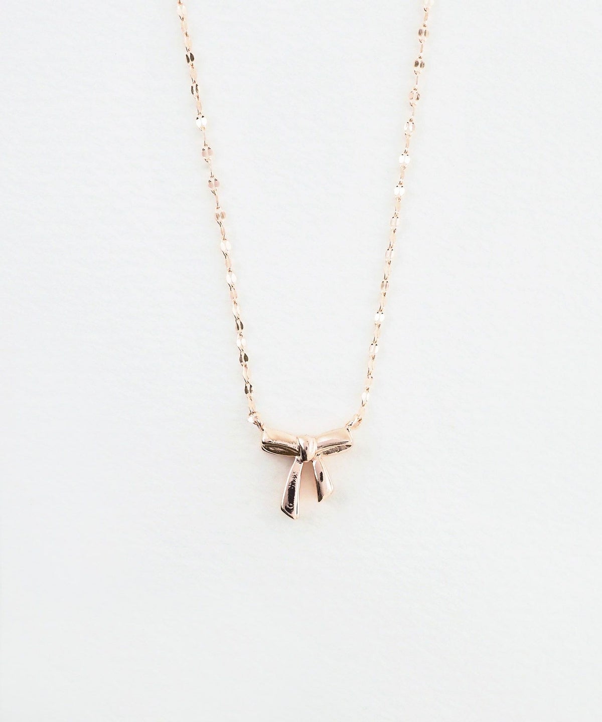 リボンマグネットネックレス