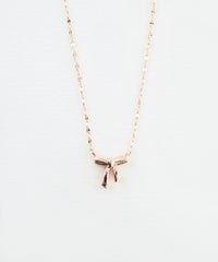 リボンマグネットネックレス