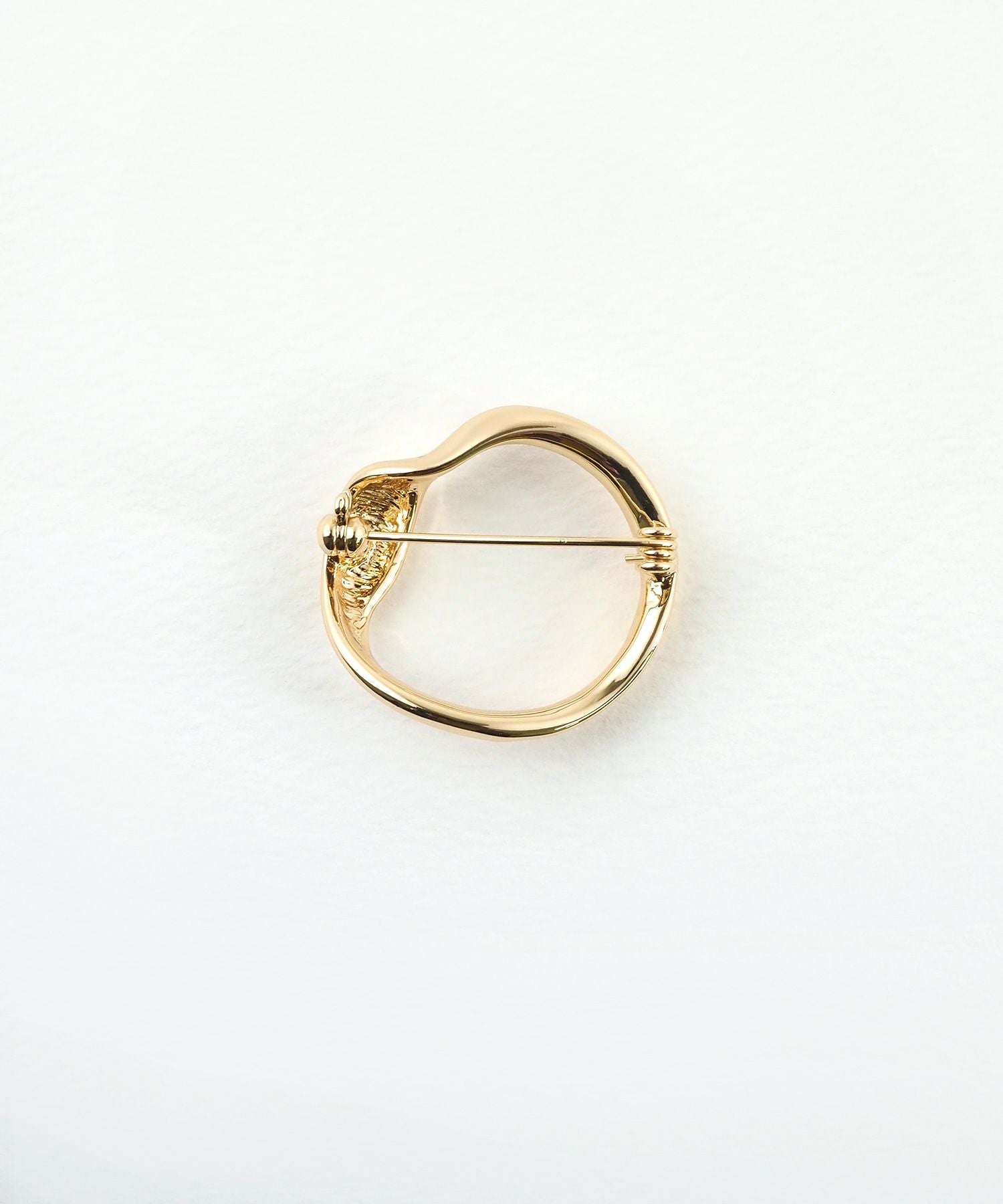 ニュアンスサークルブローチ