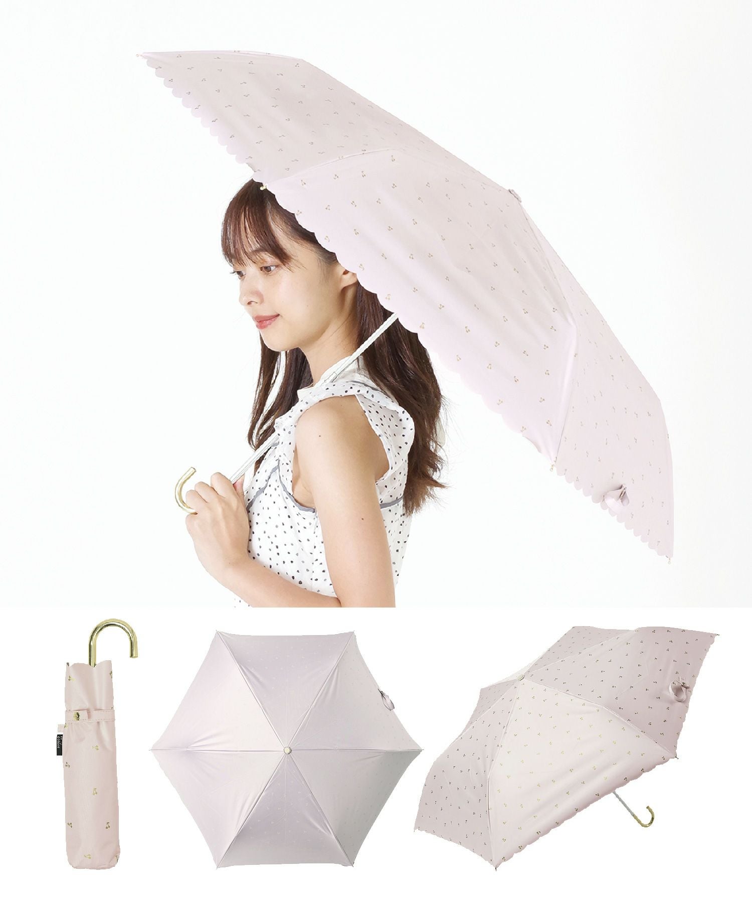 遮光マイハニーミニ折りたたみ晴雨兼用日傘 | 【公式】MUK ONLINE SHOP